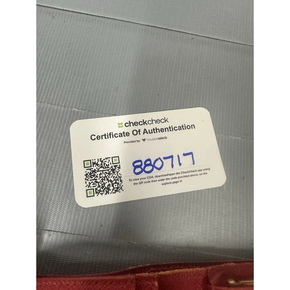 LOUIS VUITTON Epi Agenda Red LV Auth - Picture 10 of 16